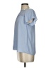 Maeve 100% Polyester Blue Short Sleeve Blouse Size 2 - photo 5