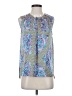 Juicy Couture 100% Polyester Blue Sleeveless Blouse Size S - photo 1