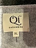 Qi Cashmere Gray Silver Wool Pullover Sweater Size XL - photo 7