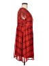 Old Navy Plaid Red Casual Dress Size M - photo 4