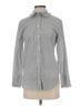 J.Crew 100% Cotton Houndstooth Gray Long Sleeve Button-Down Shirt Size 2 - photo 1