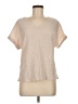 Unbranded 100% Polyester Tan Short Sleeve Top Size M - photo 1