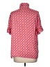 Ivy Jane 100% Polyester Hearts Pink Short Sleeve Blouse Size M - photo 2