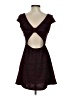 Deb Argyle Burgundy Casual Dress Size S - photo 2