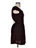 Deb Argyle Burgundy Casual Dress Size S - photo 4