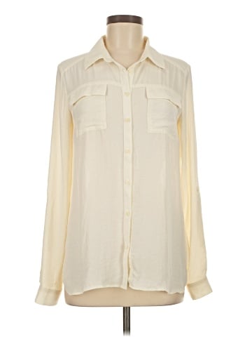 a.n.a. A New Approach Long Sleeve Blouse (view 1)