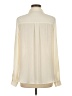 a.n.a. A New Approach 100% Polyester Color Block Ivory Long Sleeve Blouse Size M - photo 2