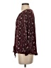 West Kei 100% Polyester Burgundy 3/4 Sleeve Blouse Size S - photo 5