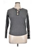 Icon Apparel Gray Long Sleeve Henley Size XL - photo 1