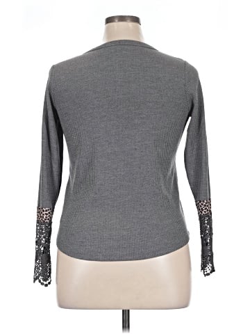 Icon Apparel Long Sleeve Henley (view 2)