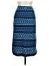 Joey B Print Blue Casual Skirt Size L - photo 1