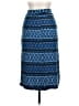 Joey B Print Blue Casual Skirt Size L - photo 2