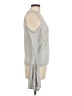BCBGMAXAZRIA Solid Gray Sleeveless Top Size M - photo 4