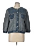 Chico's Blue Denim Jacket Size Lg (2) - photo 1