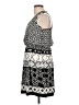Magic Graphic Black Casual Dress Size L - photo 5