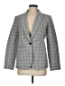 A New Day Checkered-gingham Gray Blazer Size 6 - photo 1