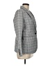A New Day Checkered-gingham Gray Blazer Size 6 - photo 4