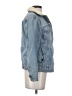Topshop 100% Cotton Blue Denim Jacket Size 2 - photo 4