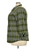 Westport Plaid Green 3/4 Sleeve Button-Down Shirt Size 2X - photo 5