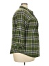 Westport Plaid Green 3/4 Sleeve Button-Down Shirt Size 2X - photo 4