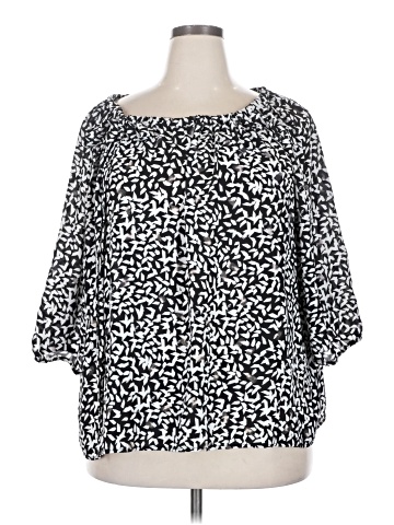 Rafaella 3/4 Sleeve Blouse (view 1)