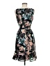 Outback Red 100% Polyester Print Black Cocktail Dress Size 6 - photo 2