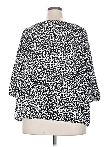 Rafaella 3/4 Sleeve Blouse (view 2)