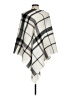 Coco + Carmen 100% Polyester Ivory Poncho One size - photo 2