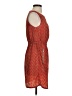 Pinky 100% Polyester Chevron-herringbone Orange Cocktail Dress Size S - photo 4