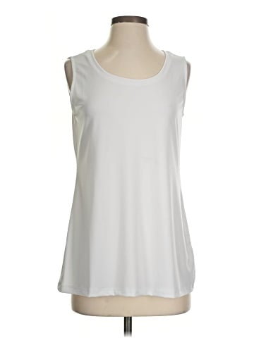 Susan Graver Sleeveless T-Shirt (view 1)