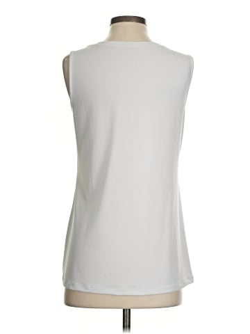 Susan Graver Sleeveless T-Shirt (view 2)