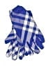 Burberry 100% Polymide Checkered-gingham Blue Gloves One size - photo 1