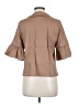 S'edge Tan 3/4 Sleeve Button-Down Shirt Size M - photo 2