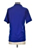 Nike 100% Polyester Blue Short Sleeve Polo Size S - photo 2