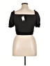 Assorted Brands Black Short Sleeve Top Size XL - photo 2