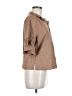 S'edge Tan 3/4 Sleeve Button-Down Shirt Size M - photo 4