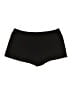 Express 100% Polyester Solid Black Shorts Size 10 - photo 2