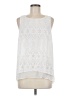 AGB Ivory Sleeveless Blouse Size M - photo 1