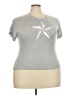 Brora Stars Silver Gray Short Sleeve T-Shirt Size 18 - photo 1