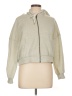 Shein 100% Polyester Gray Zip Up Hoodie Size L - photo 1