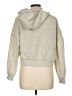 Shein 100% Polyester Gray Zip Up Hoodie Size L - photo 2