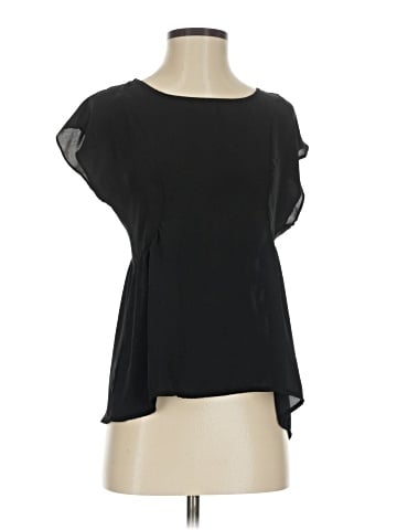 Bar III Short Sleeve Blouse (view 1)