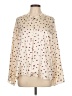 Vince. 100% Silk Ivory Jacket Size L - photo 1