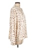 Vince. 100% Silk Ivory Jacket Size L - photo 4