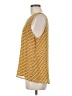 Pleione Yellow Sleeveless Blouse Size M - photo 5