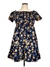 Unbranded Floral Blue Casual Dress Size 1X - photo 1