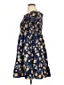 Unbranded Floral Blue Casual Dress Size 1X - photo 5