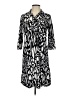 Mlle Gabrielle Animal Print Silver Casual Dress Size S - photo 1
