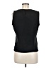Studio C 100% Polyester Black Sleeveless T-Shirt Size M - photo 2