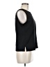 Studio C 100% Polyester Black Sleeveless T-Shirt Size M - photo 4